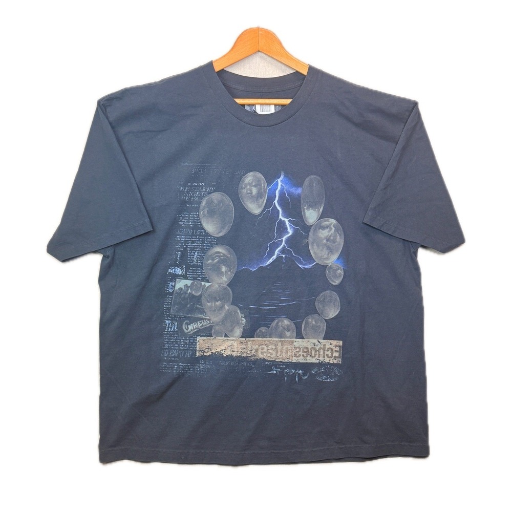 NEW Travis Scott Circus Maximus Tour 2024 Graphic T Shirt Black L Cactus Jack